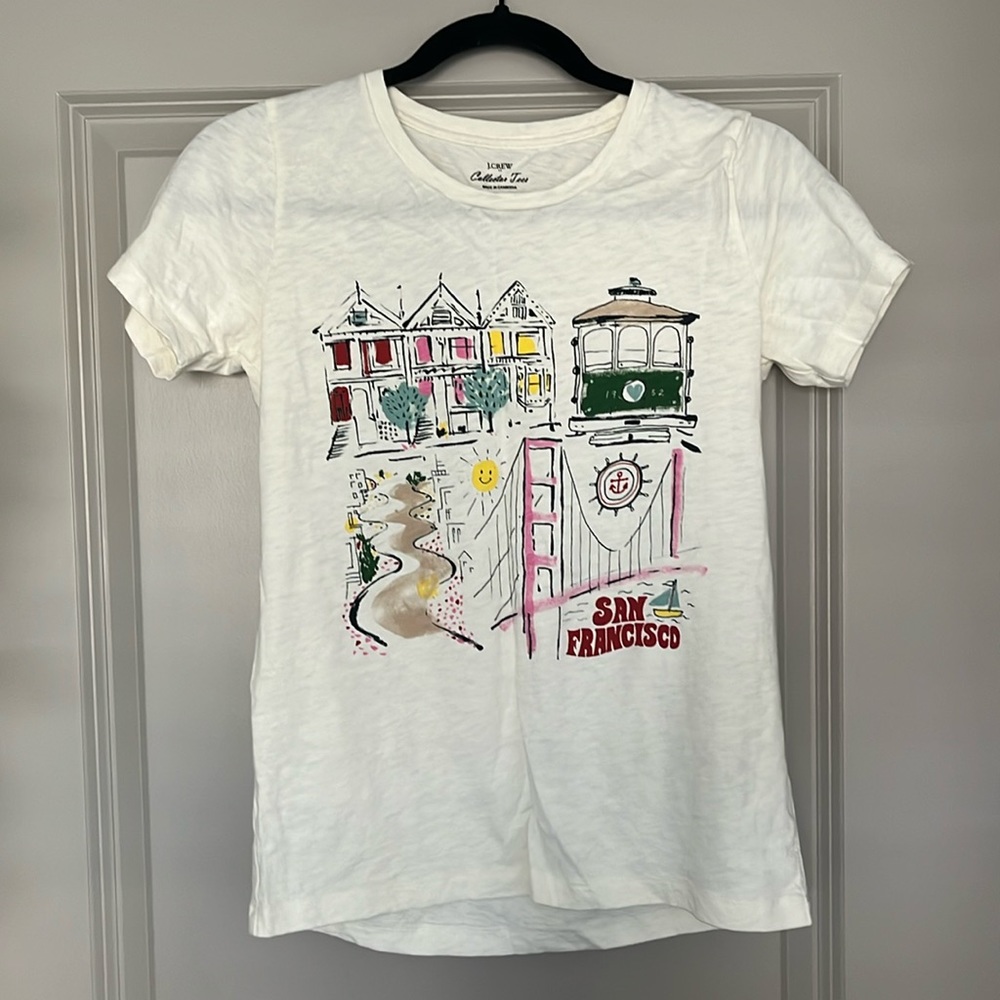 Jcrew Collector tee, size xs, great condition.